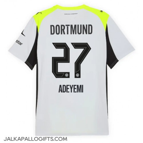 Borussia Dortmund Karim Adeyemi #27 Vieraspaita 2025-26 Lyhythihainen
